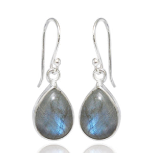 Teardrop Labradorite Earrings