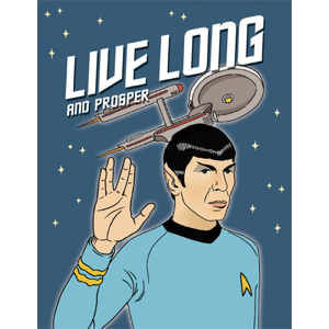Spock Birthday Card